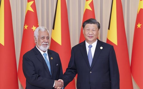 China e Timor-Leste elevam laços para parceria estratégica abrangente