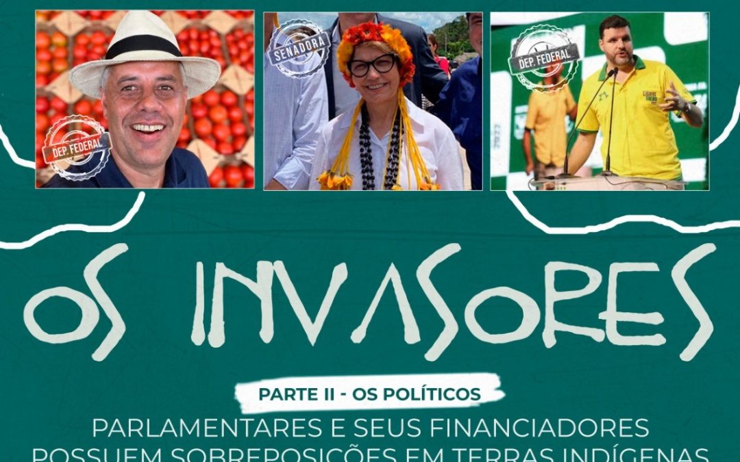 Senador Jaime Bagattoli nega invasão em terra indígena em Rondônia, mas se omite sobre grilagem